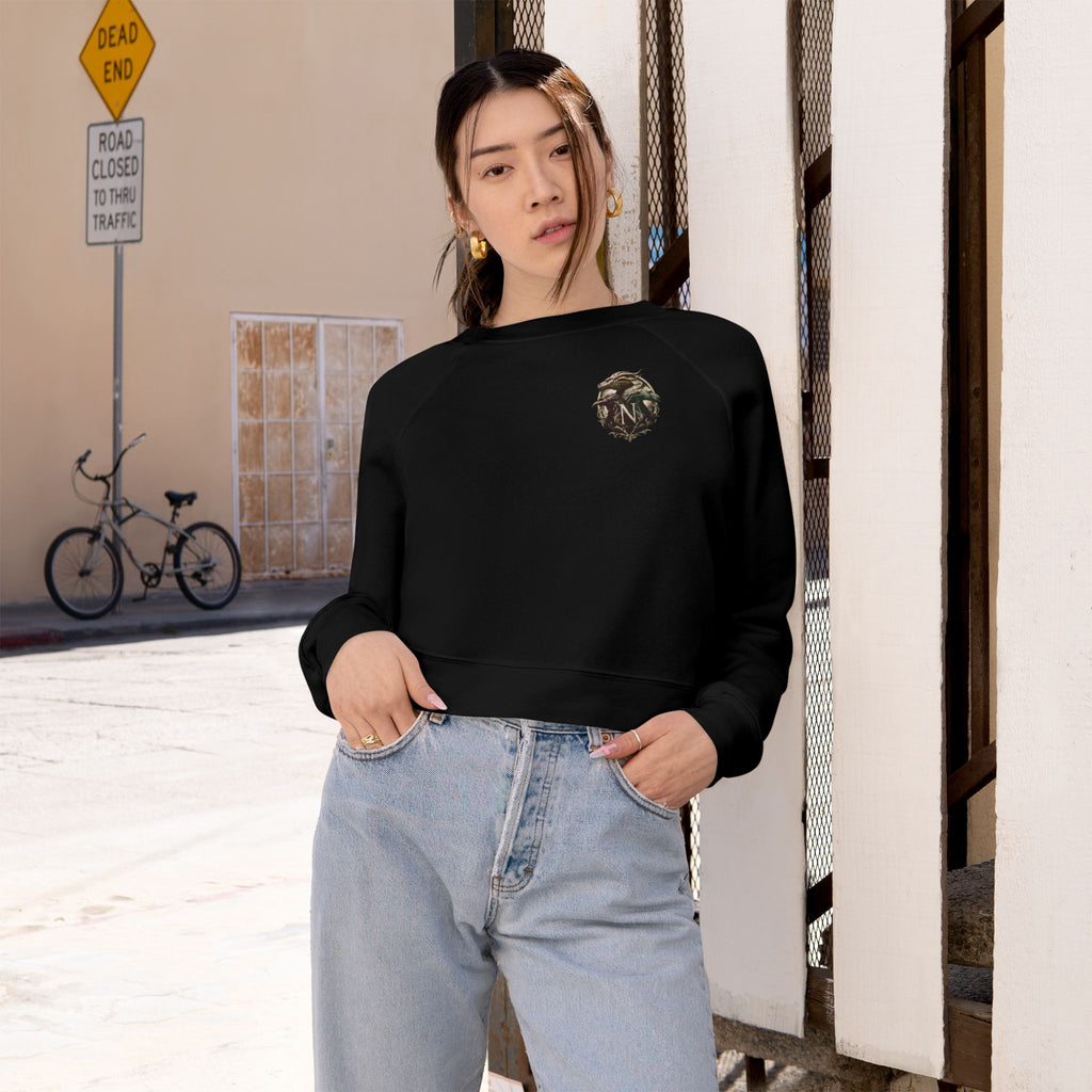 Nightfall Crest Cropped Sweatshirt